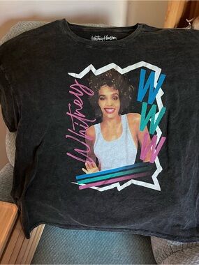 Black Graphic Short-Sleeve Tee